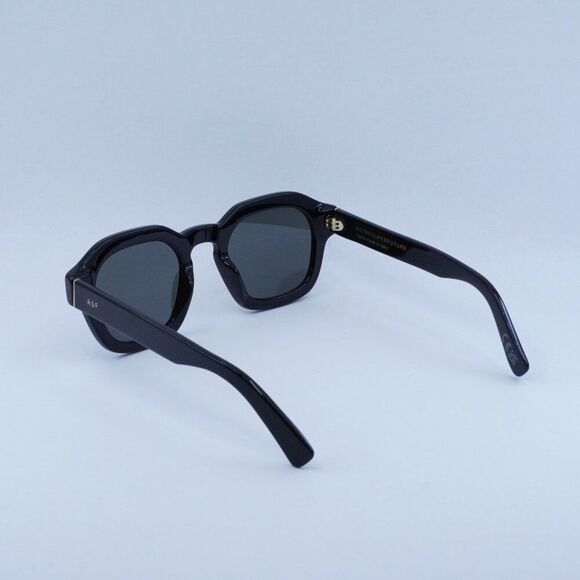 🕶️ New RetroSuperFuture SALUTO BLACK 9FP Sunglasses - Black Frame, Grey Lenses - Picture 5 of 11